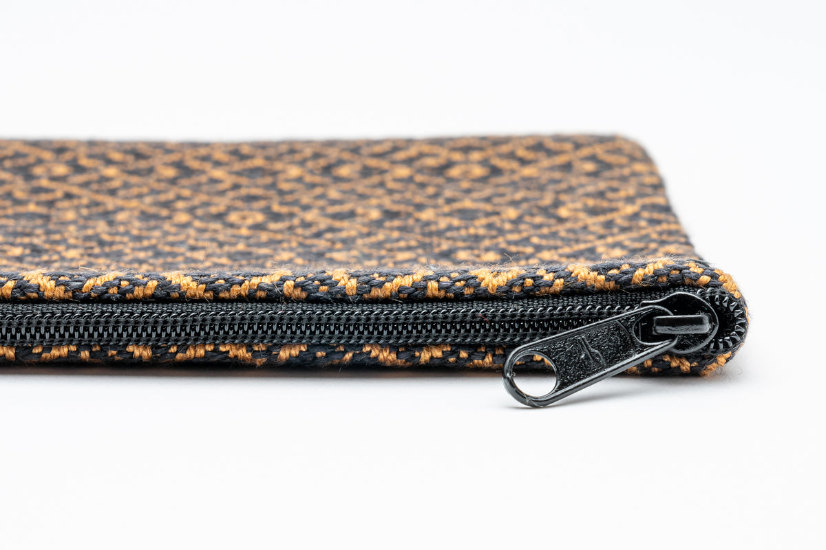 Allegra - Handytäschlein - Anthrazit-Cognac