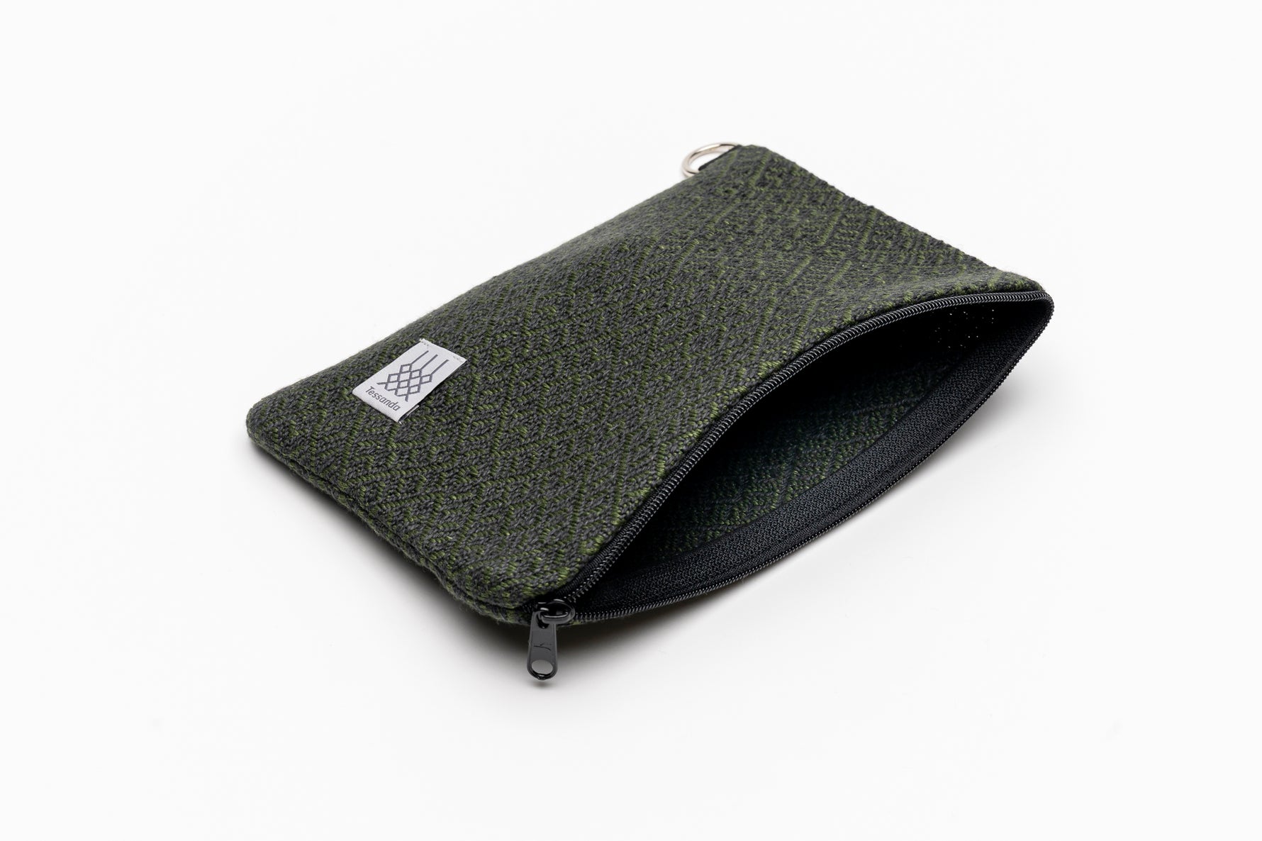 Allegra - Handytäschlein - Anthrazit-Olive