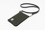 Allegra - Handytäschlein - Anthrazit-Olive