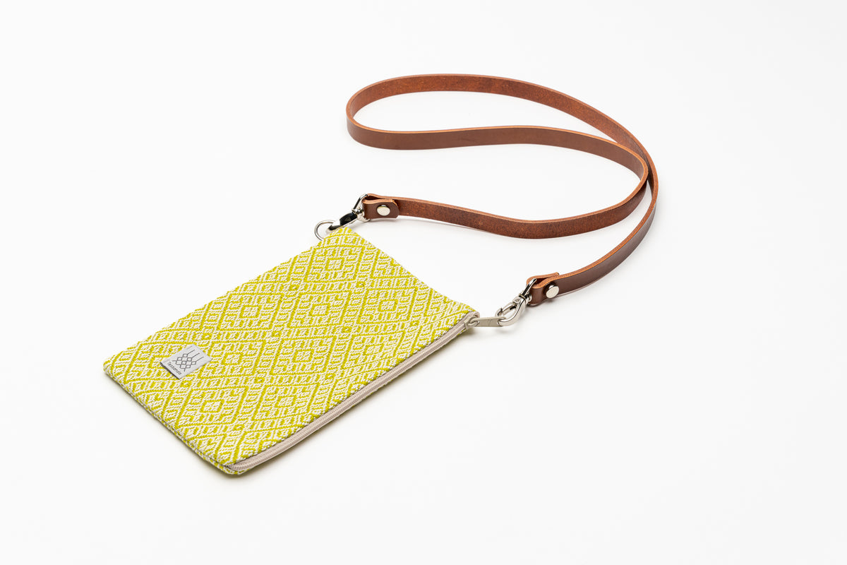 Allegra - Handytäschlein - Rohweiss-Kiwi