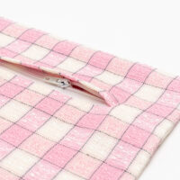 Koelsch Kissenbezug 50×50 rosa Detail