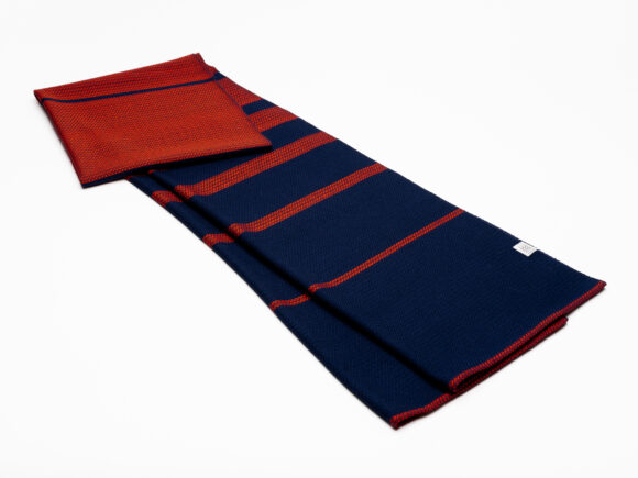 Luisa - Seidenschal Mohn