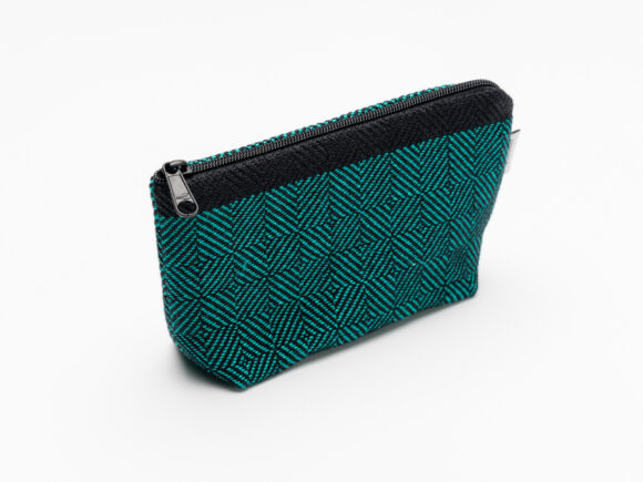 Flavia – Etui mit Boden Schwarz-Jade
