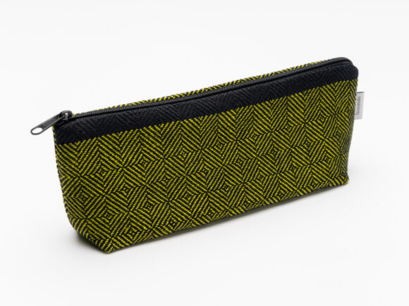 Flora – Etui mit Boden Schwarz-Kiwi
