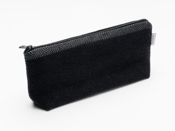 Flora – Etui mit Boden Schwarz-Schwarz